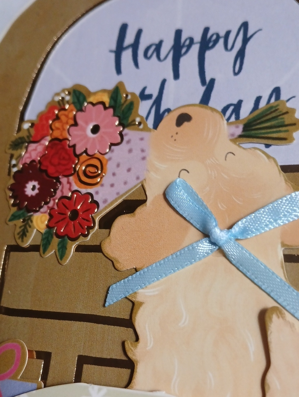 4 Pop Up Birthday Greeting Cards Strawberry & Floral Designs